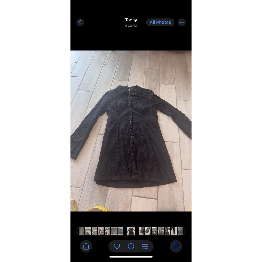Free People Black Mini Dress - Picture 2 of 12